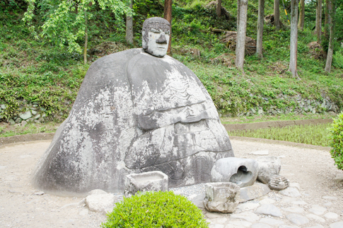 万治の石仏